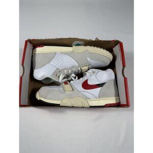 New Nike Air Trainer 1 Shoes Mens Size 13 White Red Black Sneakers DZ2547-100